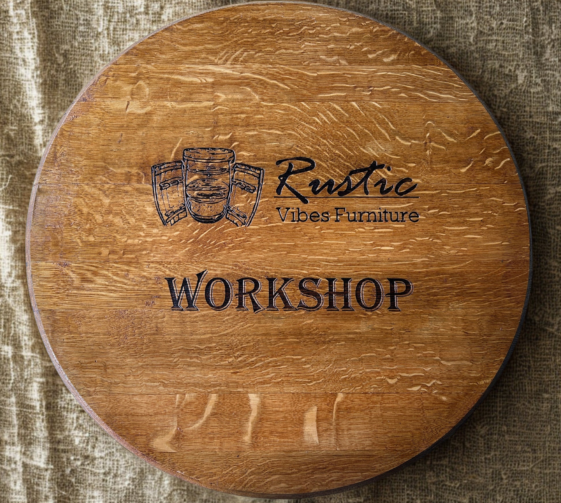Barrel Laser Engraving