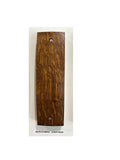 Brown Japan timber stain finish sample for wine barrel furniture