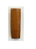 Elm timber stain sample for wine barrel furniture