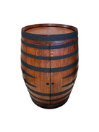 Wine Barrel Bar handcrafted wine barrel furniture in Australia - Full Jarrah Matt, image 40