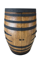 Half Wine Barrel Bar handcrafted wine barrel furniture in Australia - Half Oak Matt, image 19