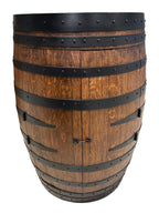 Half Wine Barrel Bar handcrafted wine barrel furniture in Australia - Half walnut satin1, image 28