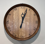 630mm Wine Barrel Head Clock handcrafted wine barrel furniture in Australia - IMG 0396 82115799 9cda, image 11
