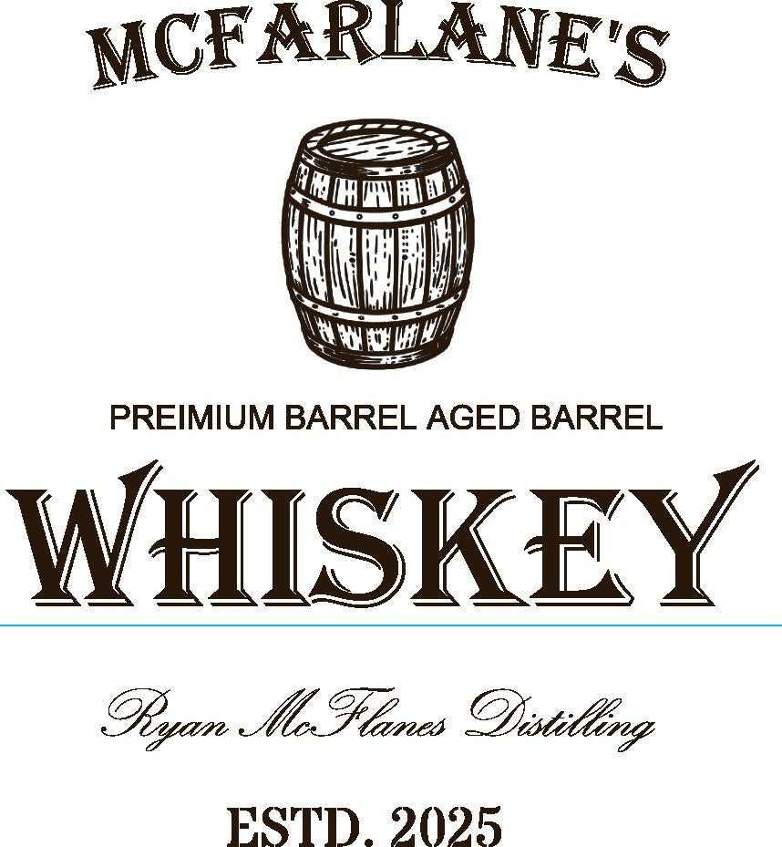 Laser Engraved Bar Sign handcrafted wine barrel furniture in Australia - McFarlanes, image 6