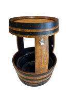 Wine Barrel Esky Cooler handcrafted wine barrel furniture in Australia - Teak satin, image 22
