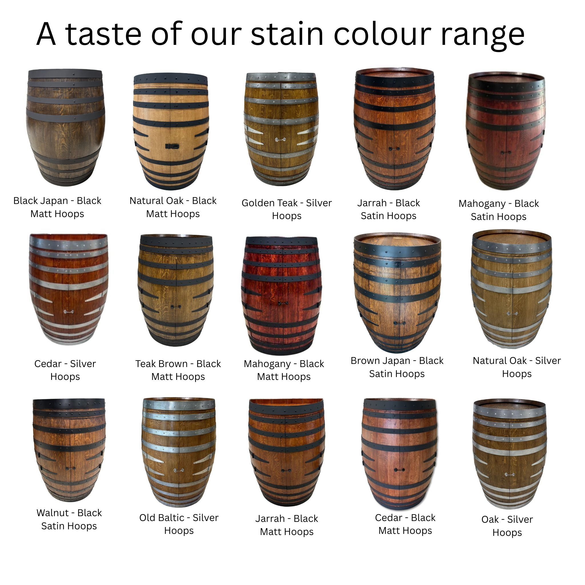 Handcrafted wine barrel mini bar with bottle and glass storage – rustic home bar furniture