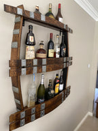 Spirt Rack handcrafted wine barrel furniture in Australia - shopify, image 4