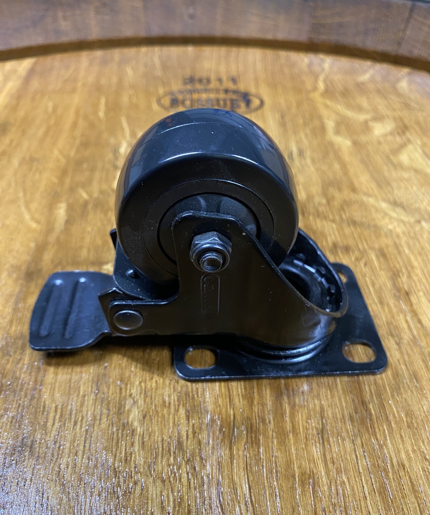 Lockable Caster Wheel Upgrade – Easy Mobility, Fully Installed handcrafted wine barrel furniture in Australia