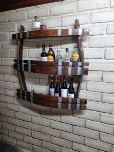 wine rack post